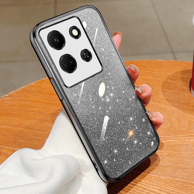 Black [glitter powder electric crossing]]