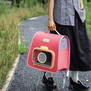 Foldable Outdoor Shoulder Portable Cat Space Capsule Backpack Pet Backpack Breathable Dog Portable Large Capacity