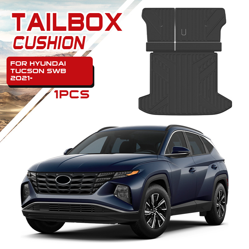 Adecuado para almohadillas para los pies del automóvil Tucson almohadillas especiales impermeables para cajas traseras Tuscon almohadillas para los pies completamente rodeadas Tuscon Floor Mats