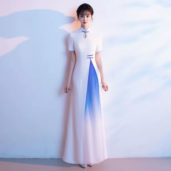 Style 4 white cheongsam