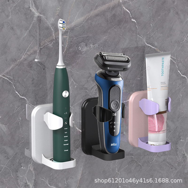 トイレシェーバーラック美容器ハンガー洗面ブラシウォールホルダー電気シェーバーホルダー|undefined