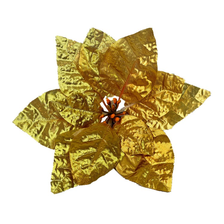 Искусственная poinsettia (Zhaoping), декоративная имитация шелка, 5–10 головок, множество цветов и вариантов горшков