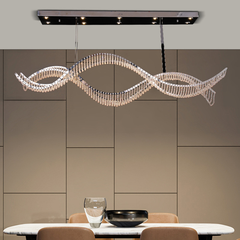 Modern underwater cristal ceiling lamp for country house for living…