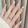 Nail stickers, removable fake nails for nails, 24 pieces, ready-made product, internet celebrity