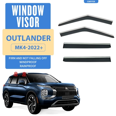 For Mitsubishi Outlander Sports Rain and Rain Board Outlander Sport Window visor