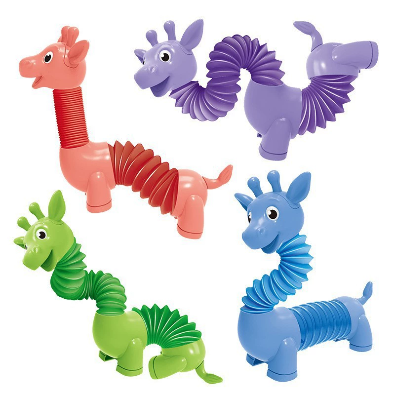 Telescopic variable toy, dinosaur, Amazon, DIY, anti-stress