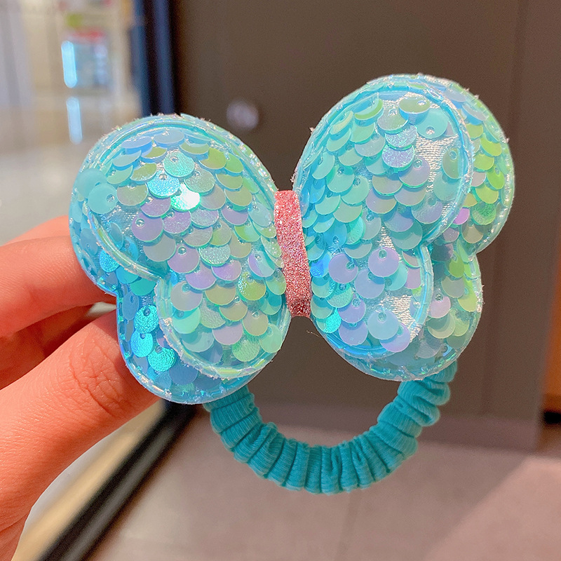 6 # 블루 나비 헤어 로프