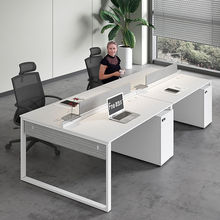 职员工位办公桌椅组合电脑桌吸音时尚简约工作桌创意办公桌