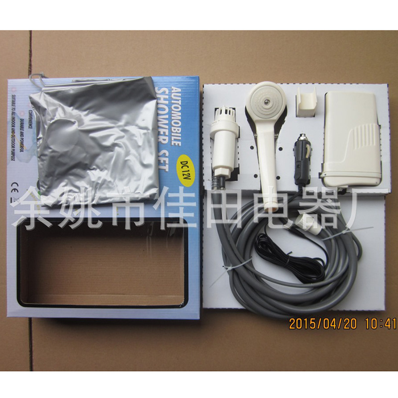 新款两用型淋浴器 供应12V汽车淋浴器、车载淋浴器，车用淋浴器