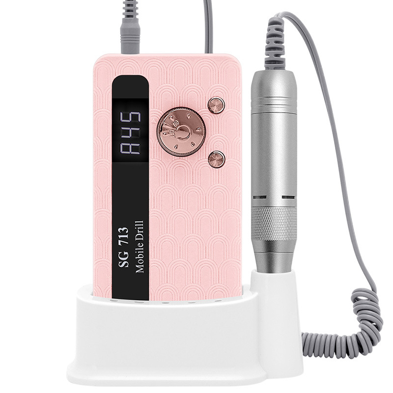Armazenamiento transfronterizo pulidor de uñas eléctrico portátil pulidor de descarga de uñas herramienta especial de manicuría de uñas