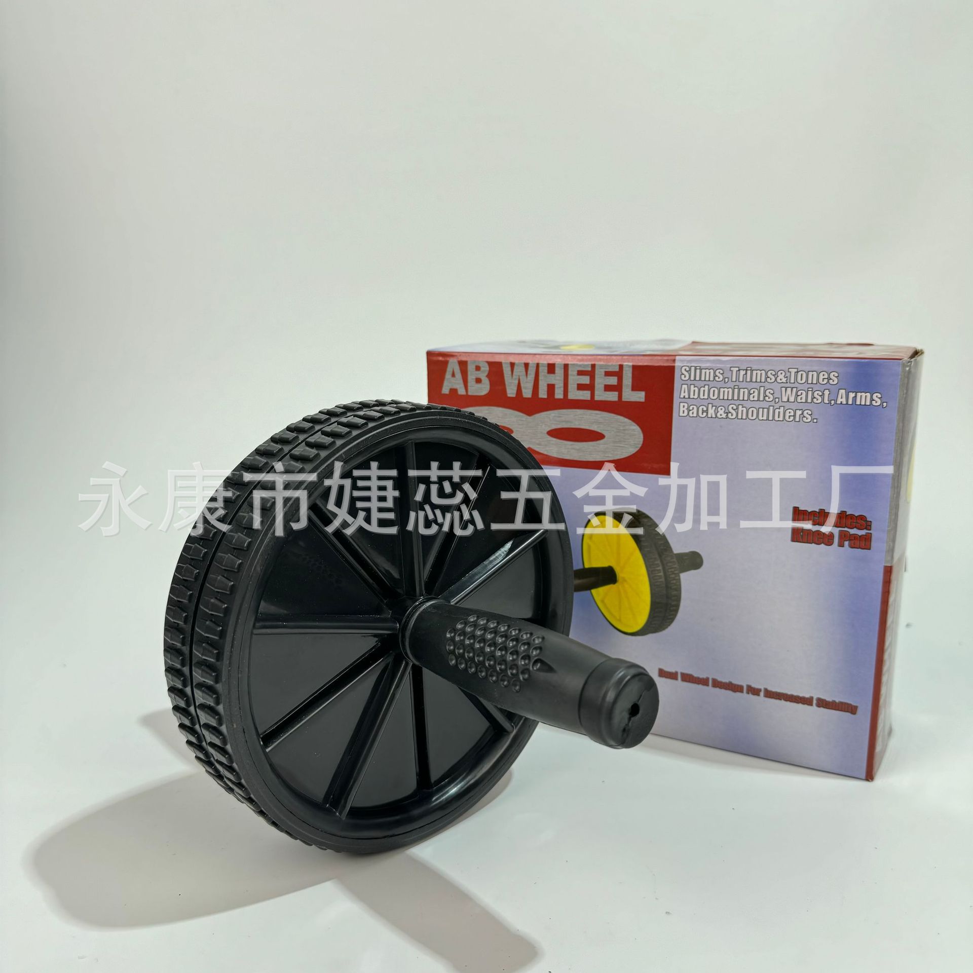 검은색 복부 휠(색상 상자)