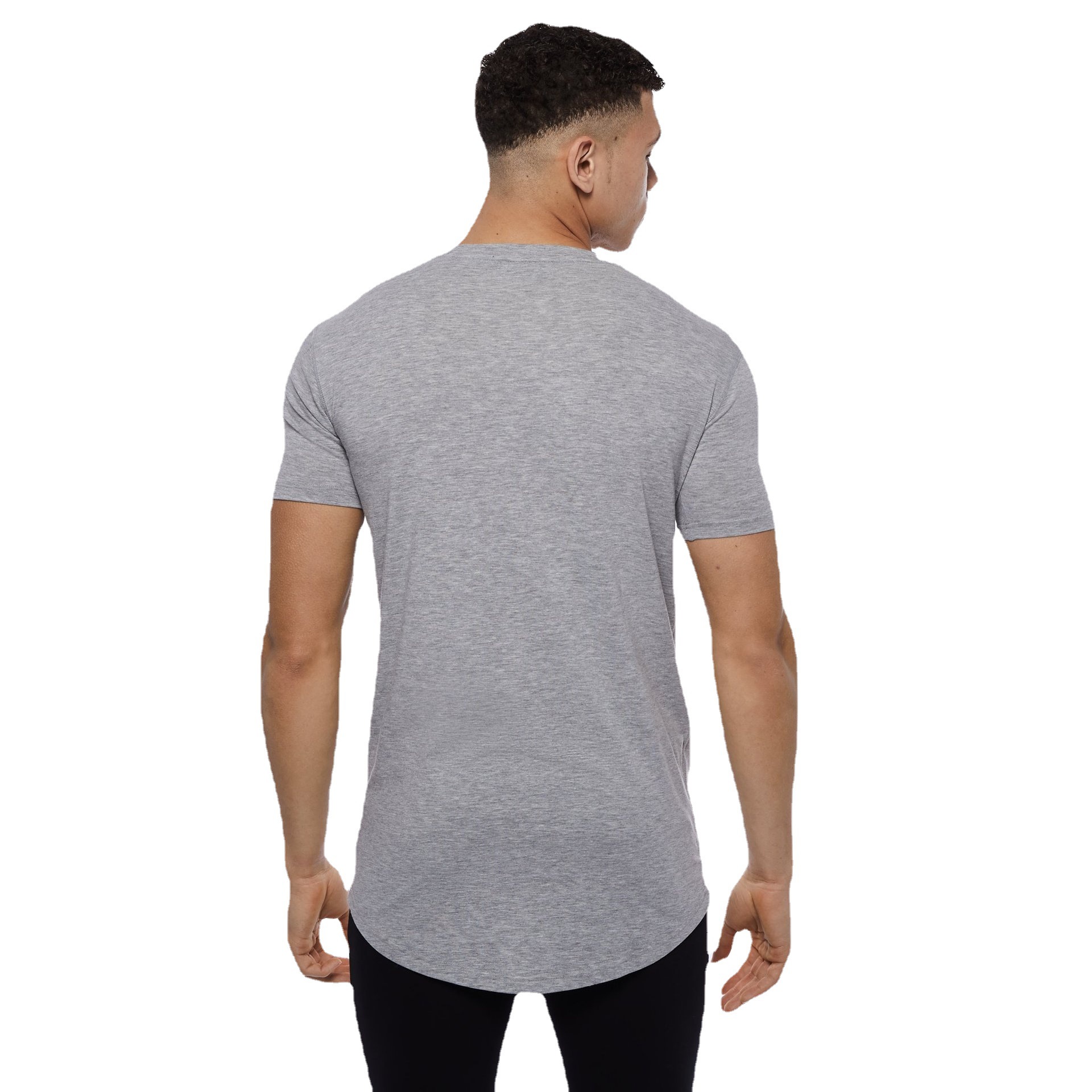 2022 nuevo VQ Verano de manga corta de los hombres de camuflaje de algodón suelto Deportes más tamaño cuello redondo Top moda deportes de moda