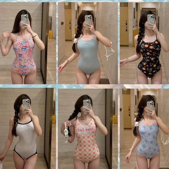 2025新款纯欲pulassi泳衣女 竞速专业训练连体三角遮肚显瘦游泳服