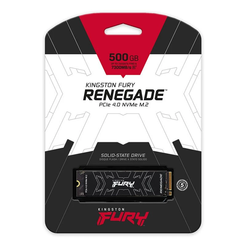 [Серия FURY 500GB SSD твердотельный накопитель M.2 (NVMe, PCIe 4.0×4)]
