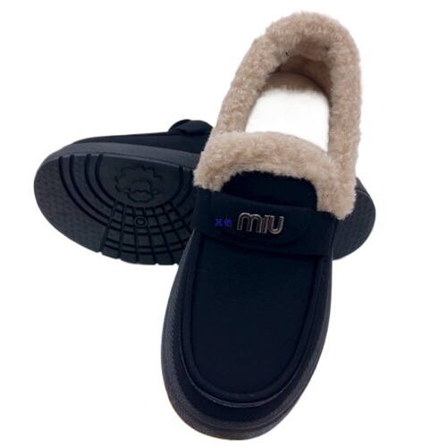 New flat round-toe snow boots for women, with removable warm lining, suitable for autumn and winter, also for men