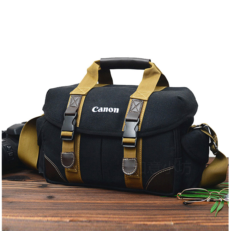 SLR 카메라 가방 EOS90D60D70D80D6D7D5D35D4 어깨 캔버스 사진 가방에 적합