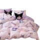 Coolomi cartoon four-piece cotton bedding children's quilt cover kitty girl bed sheet fitted sheet cotton dormitory 4 Three
