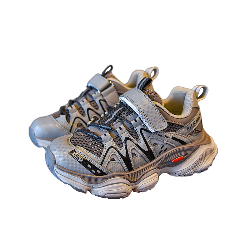 9928 Autumn New Boys' Casual Breathable Sports Girls' Korean Version Middle and Large Children's Running Student Trendy_voghion.com