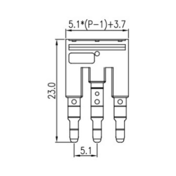 ��� DSD01-2.505N ���� ������� �ŽӼ� ��ɫ DP AK 2.5ƽ 5λ