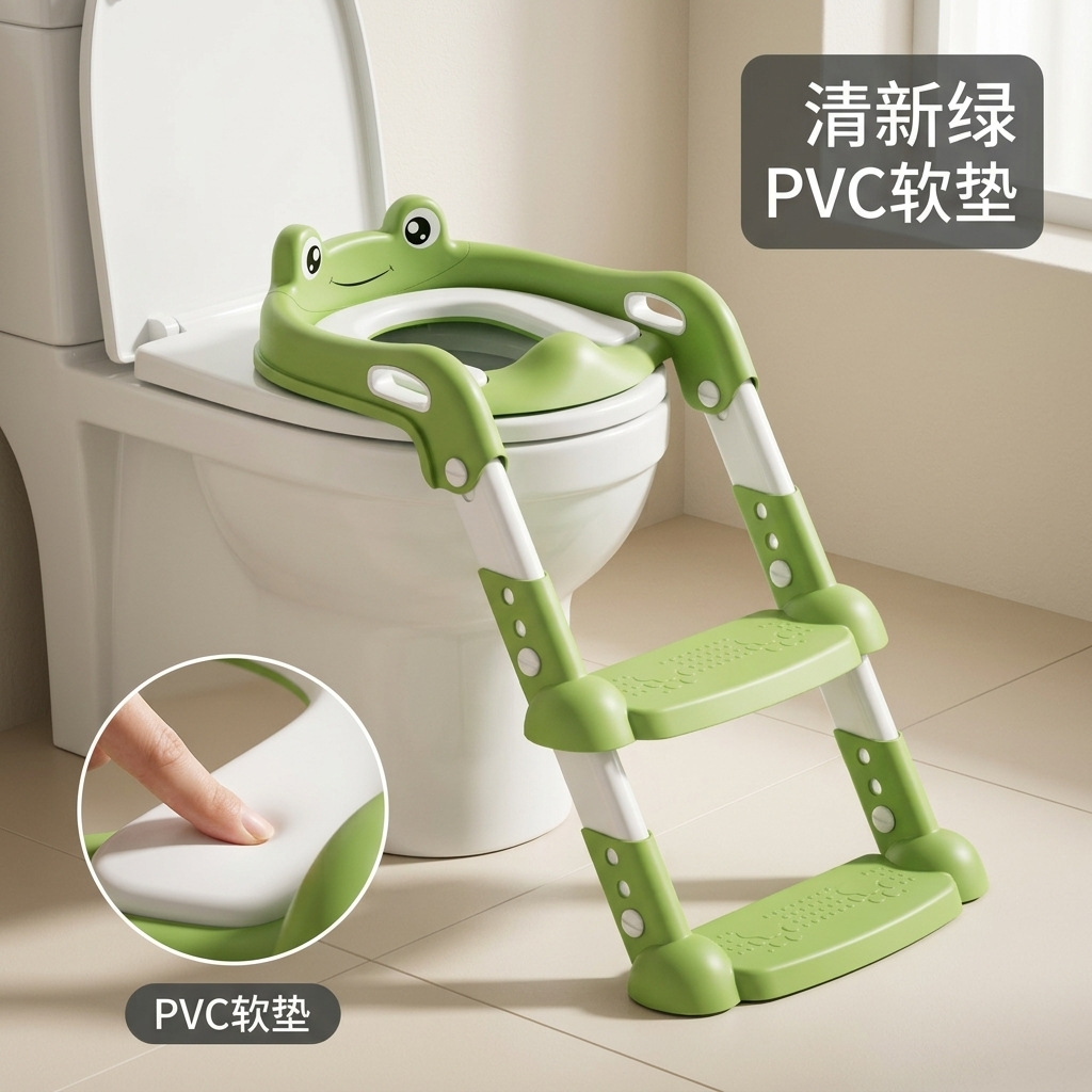 Inodoro infantil escalera tipo escalera para niños y niñas inodoro infantil anillo plegable taburete auxiliar para niños asiento infantil