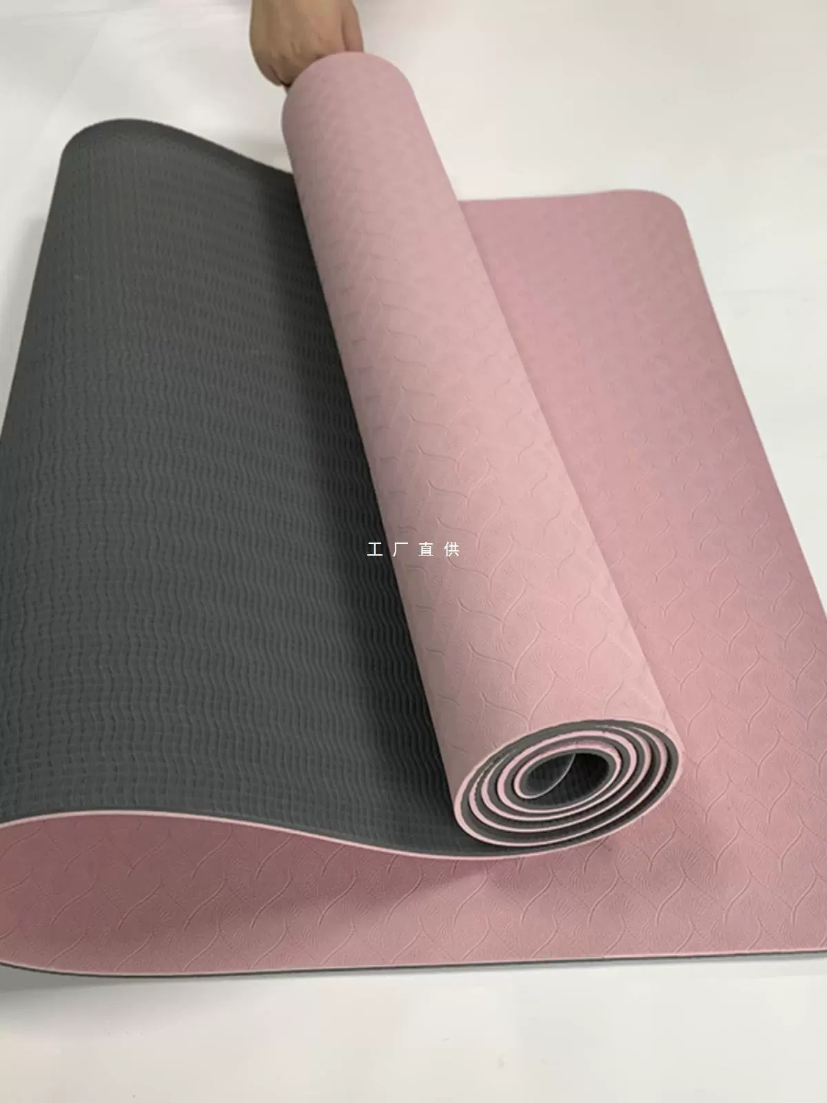 Микро-дефектный коврик для йоги утолщенный и расширенный противоскользящий фитнес-коврик для танцев
