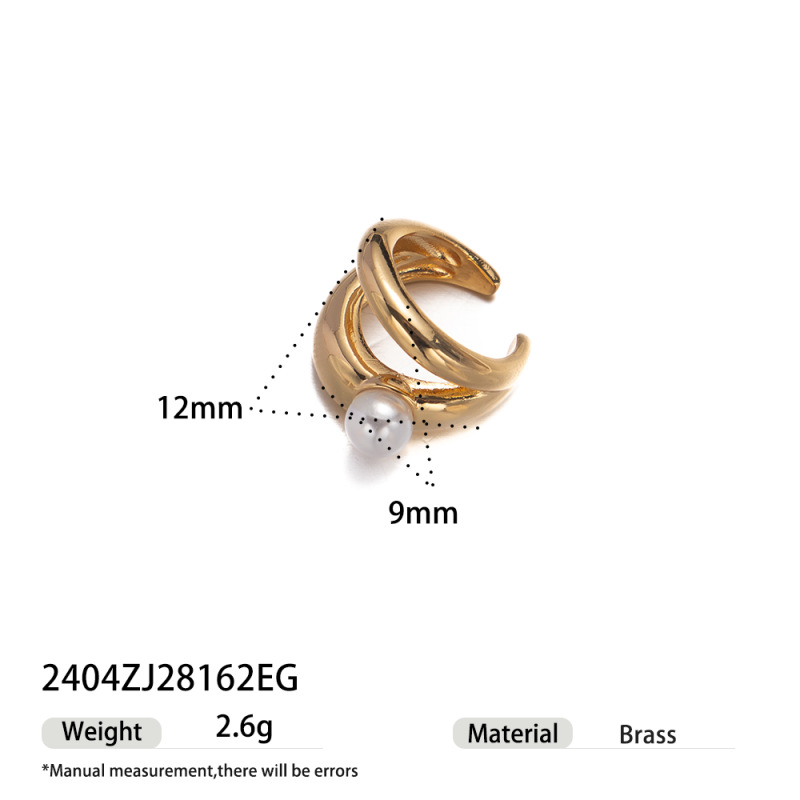 Lujo ligero, sentido de alta gama, personalidad, pendientes irregulares, temperamento, viento frío, clip de hueso de oreja, moda, todo fósforo, nuevo estilo de verano