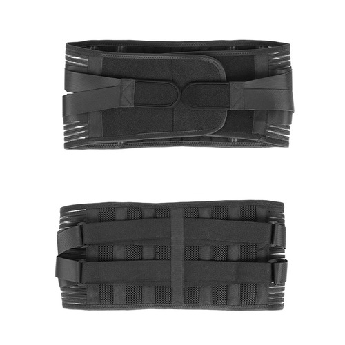 Cross-border elastic double compression waist belt fitness mesh breathable sports waist belt strength support weightlifting belt