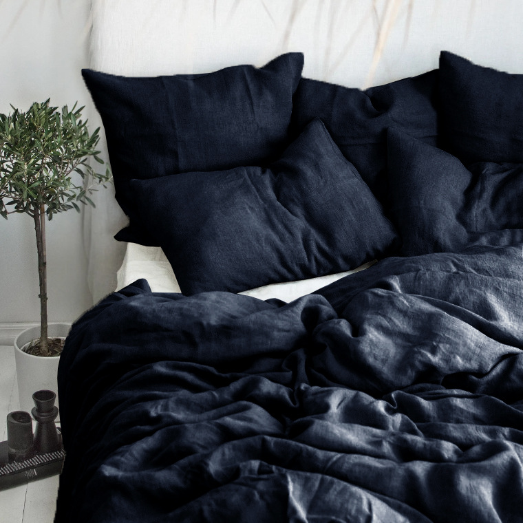 cáñamo puro lluvia de cáñamo cuatro piezas de ropa de cama comercio exterior personalización lavado sábanas de cáñamo simple cubierta de cáñamo