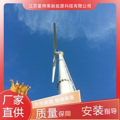 メーカー製風力発電機10kw20kw新エネルギー水平軸風力・太陽光ハイブリッドマイクロ風力発電機