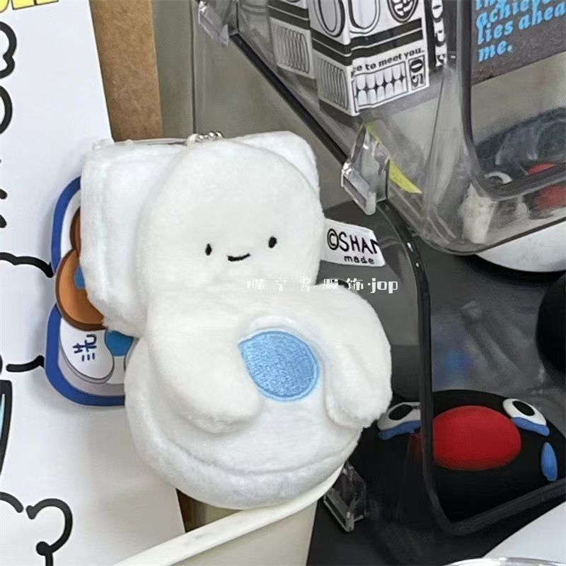 Nicho de mierda extraña bolsas de cocina colgante inodoro pareja llaveros novio colgante refrigerador pegatinas