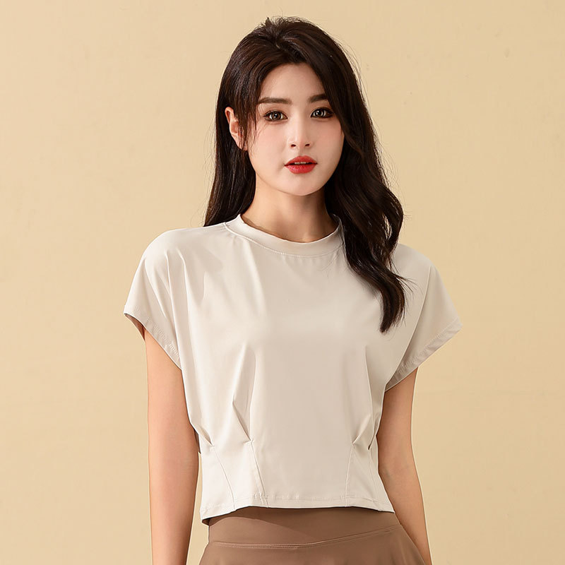 반소매/아이보리