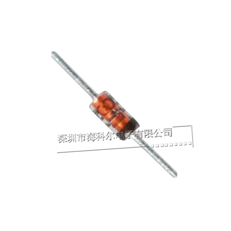1N4148TR 开关二极管 100V 200mA 1V@10mA 高电导快速二极管 二极