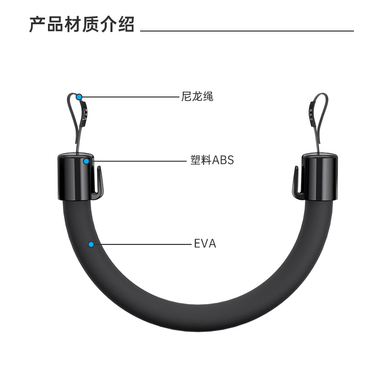 舜威汽车坐椅靠背扶手环车用后排老人儿童拉手环车载安全扶手用品详情1