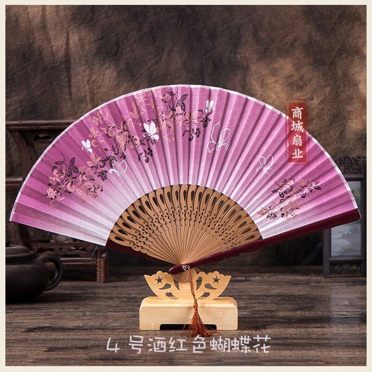 No. 4 버건디 나비 꽃