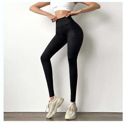 Wish Spring and Summer Tummy-Tucking 9/10 Length Pants Multi-Color Printed Base Leggings Slimming Thin Leggings CM5186 Crease