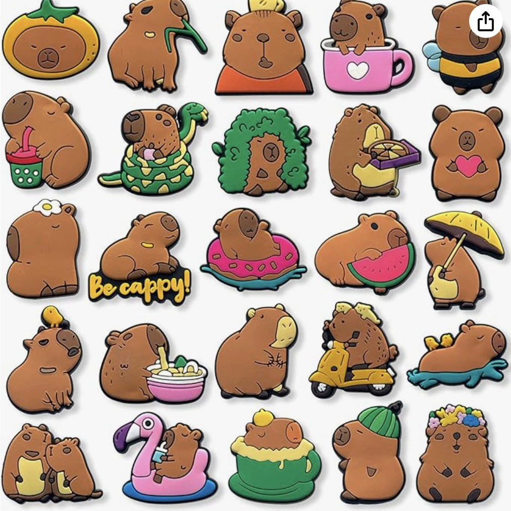 Kapipala Shoes Цветочные пещеры Аксессуары Продвинутые сенсорные ПВХ мягкие резиновые туфли