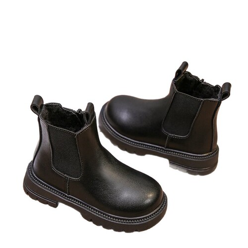 Women's Boots Ankle Boots Autumn New British Style Children's Short Boots Stylish Little Girl Baby Boots Single Boot