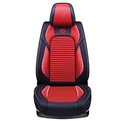 Fick Jeep Free Light — Seat cushion, seat cover - one-piece-of-colorful-hemp-front-row-single-seat-black-and-red