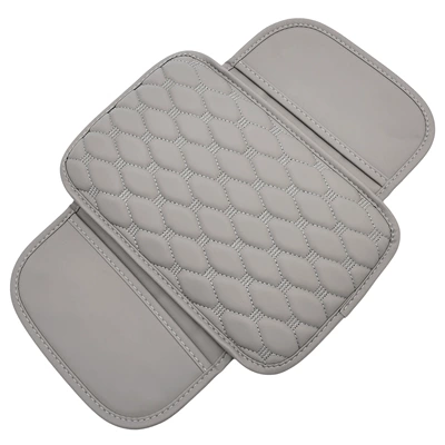 Cross-Border Universal Car Armrest Pad Armrest box pad - bean-style-gray