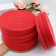 Red Rope Straps, Cotton Herringbone Straps, Red Cloth Strips, Piping Edge Strips, Cotton Wedding Festive Straps, Wide Red