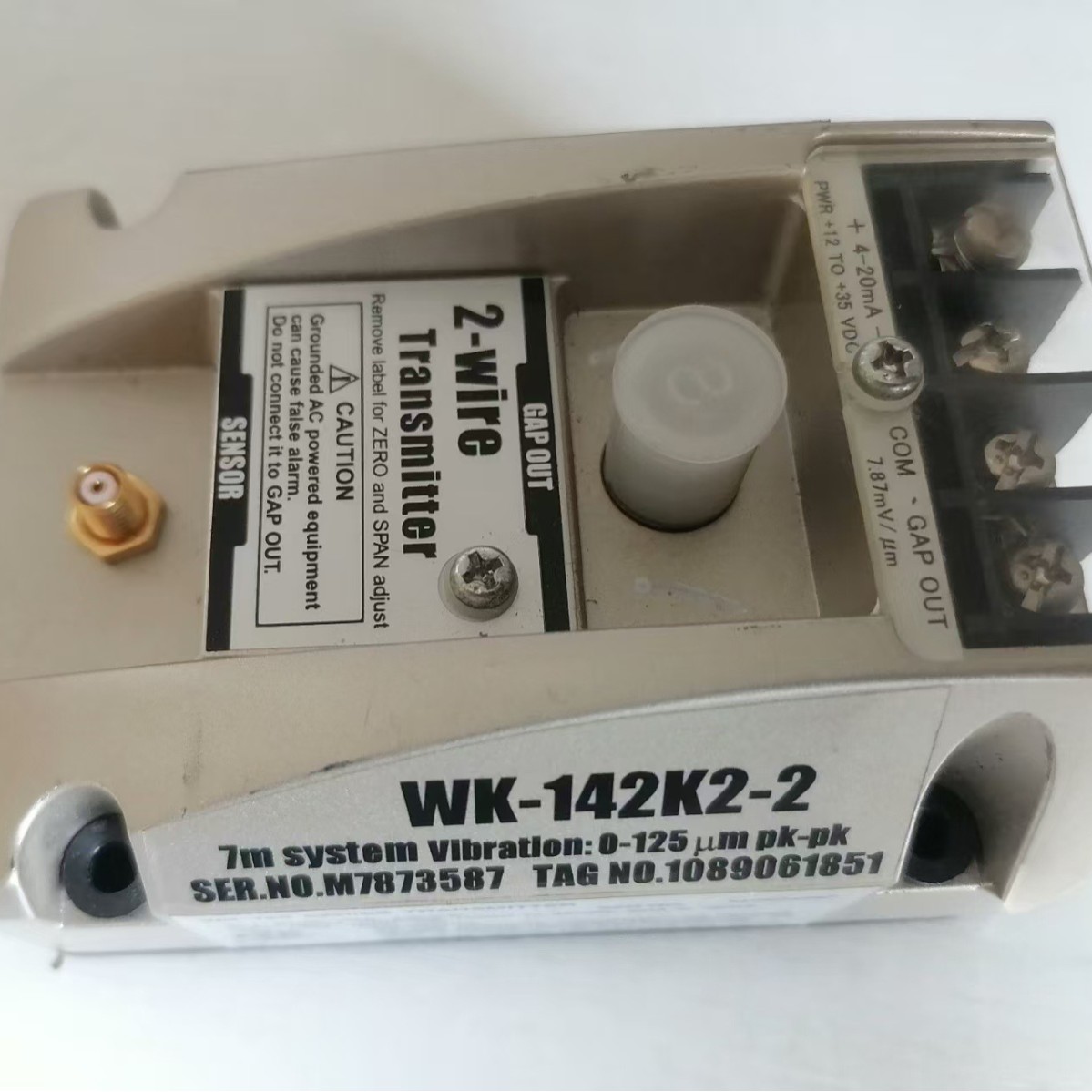 阿特拉斯振动变送器WK-142K2-2 件号1089061851离心空压机配件