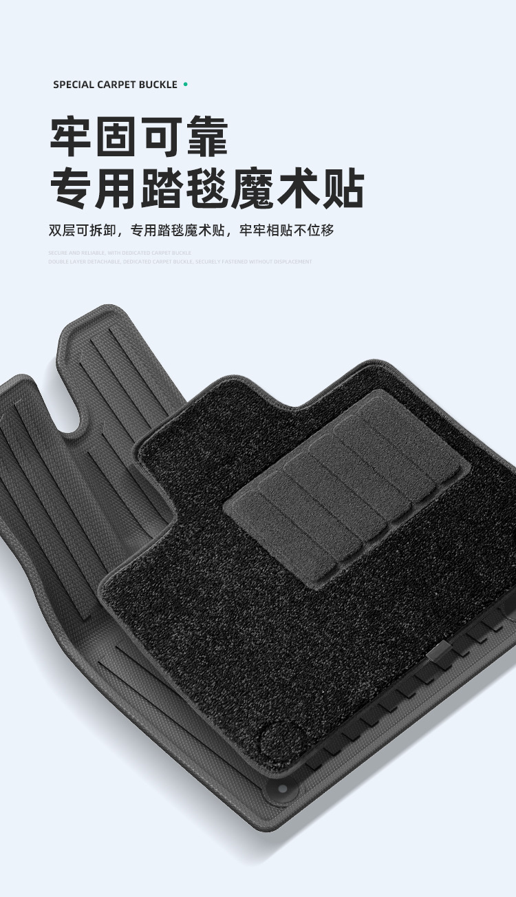 Suitable for 22-26 Models of Zeekr 009/25 Models of Volvo Em90 Car Floor Mats, Full Tpe Floor Mats, and Trunk Mats