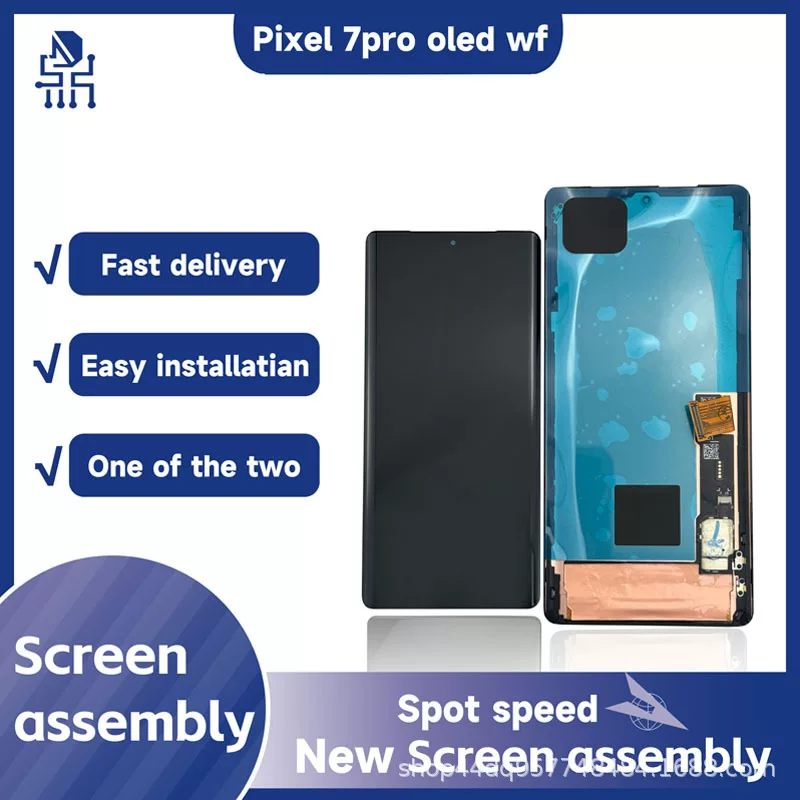 Подходит для сборки экрана Google Pixel 7 Pro GP4BC GE2AE 6,7 дюйма