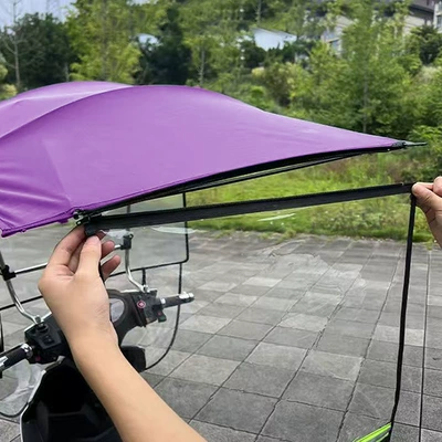 Electric Vehicle Canopy Sunshade – Elektromobil üçün ön şüşə çətiri (günlük)
