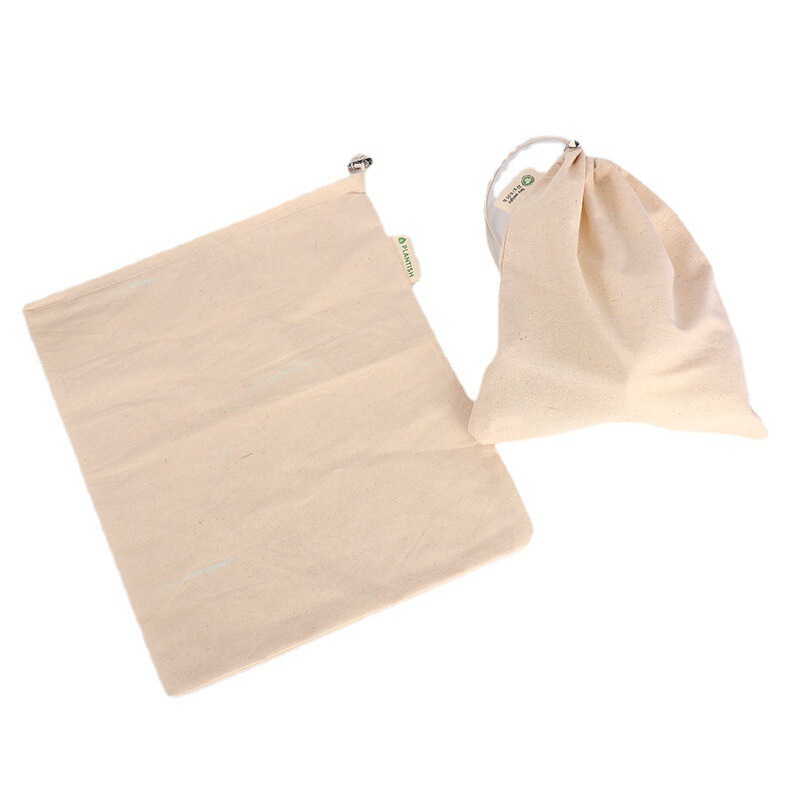 Carefully Selected Cotton Drawstring Bags, Fruit Mesh Bags, Drawstring Vegetable Cotton Mesh Storage Bags, Cotton Mesh Bags, Cotton Bags