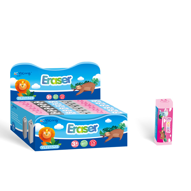 rubber eraser PVC with animals