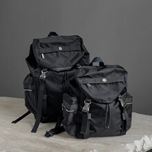 露露同款男双肩包25升lulu大容量书包户外女背包旅行14登山瑜伽包