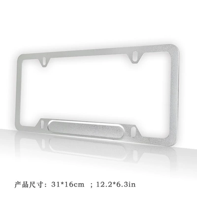 Factory Direct Sales American Standard Aluminum: License plate holder/license plate holder