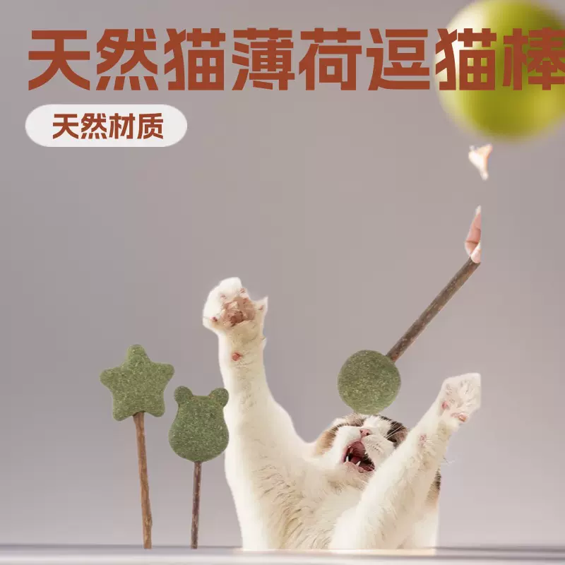 磨牙棒猫玩具宠物自嗨解闷猫薄荷玩具宠物零食玩具猫薄荷批发