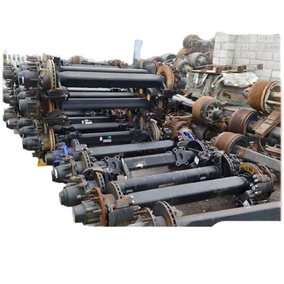 Lowbed Semi-Trailer Axles, Rear axle